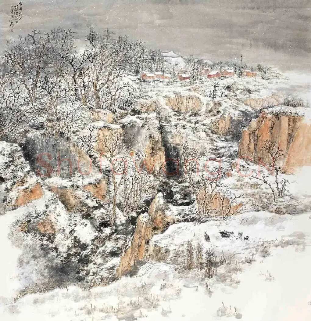 王建军·雪浴家山