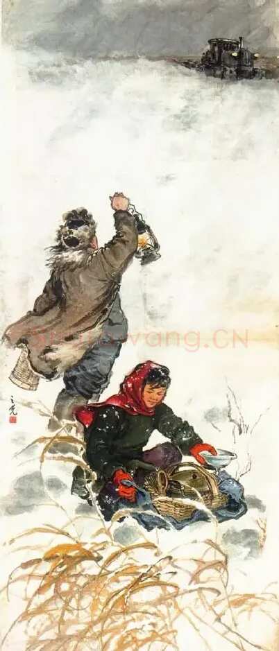 杨之光·雪中送饭