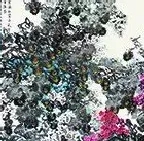 傅志明·《紫藤挂云木花蔓易阳春》180cmX180cm