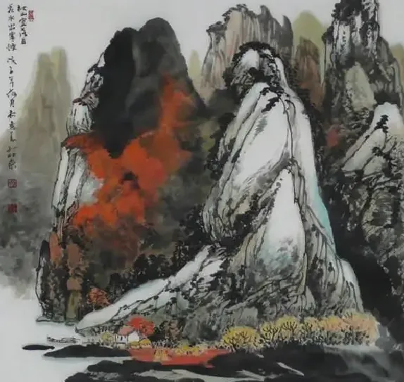 衣惠春·秋山宜落日