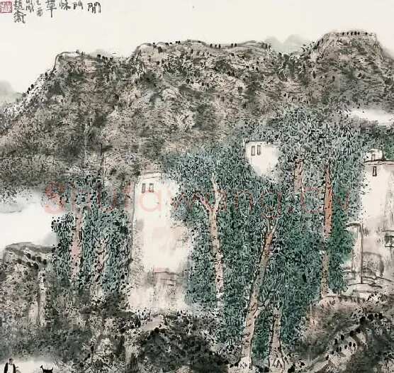 赵卫·闲门秋草