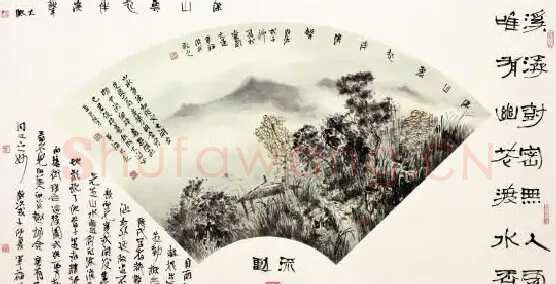 于军福·深山云起伴溪声