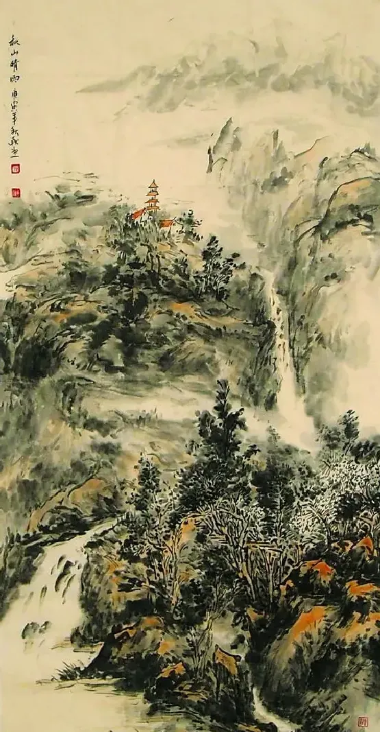张秋献·秋山晴雨