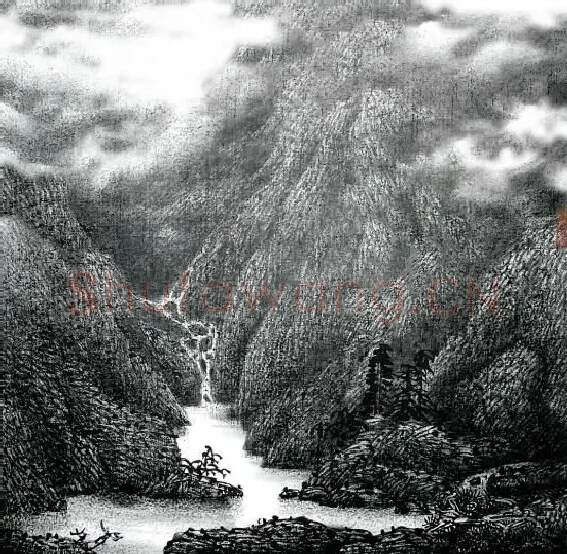 王明泽·群山缥缈中