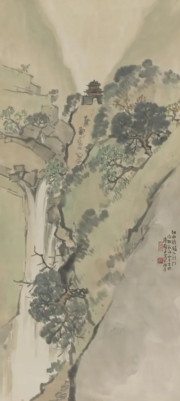 陈树人·细雨骑驴入剑门