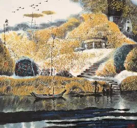 祝林恩·秋水图