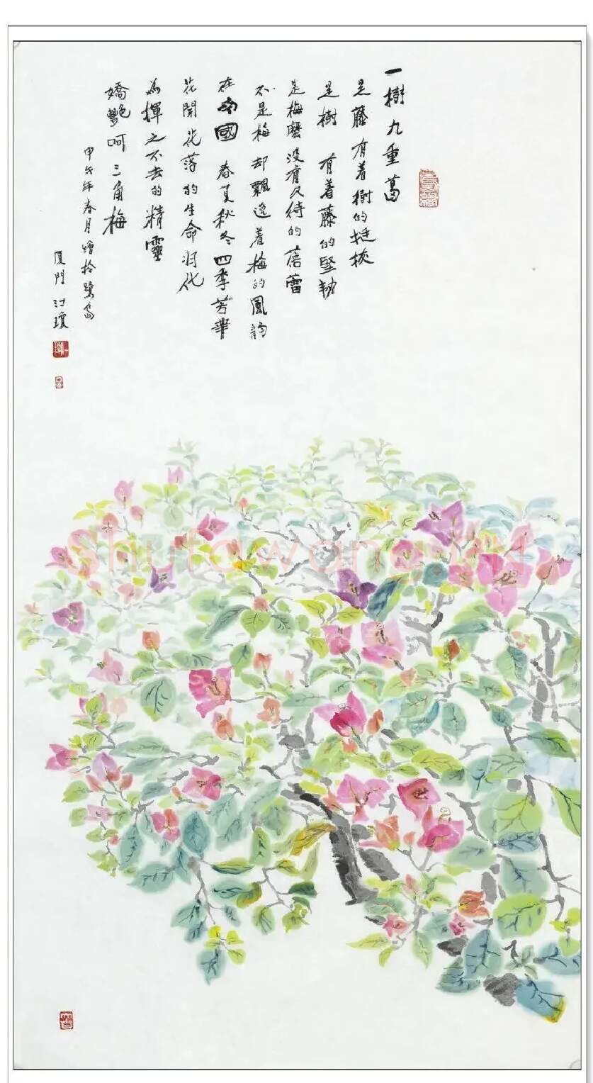 韦江琼·一树九重葛