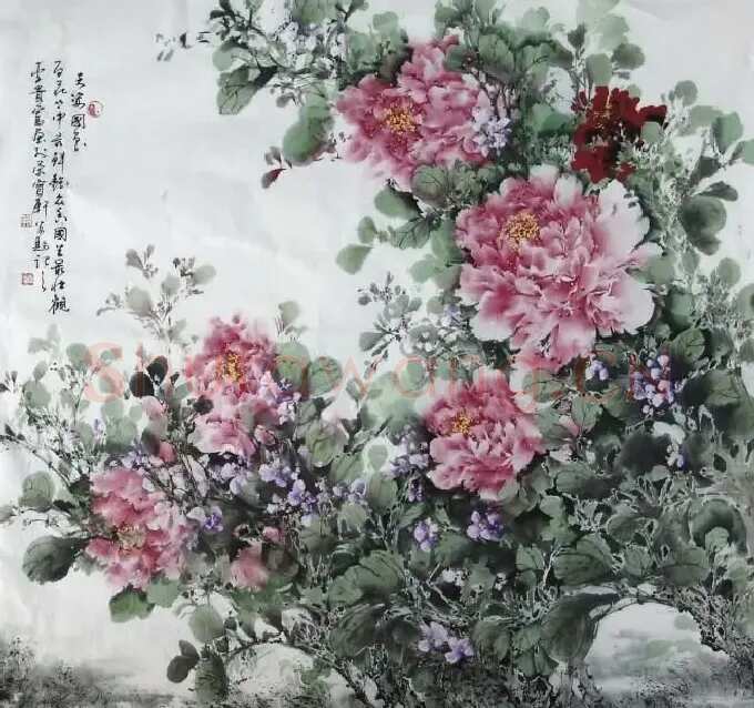 李贵富·富贵牡丹系列之二