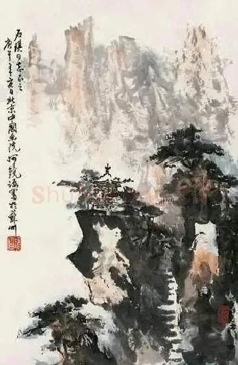 何镜涵·山水