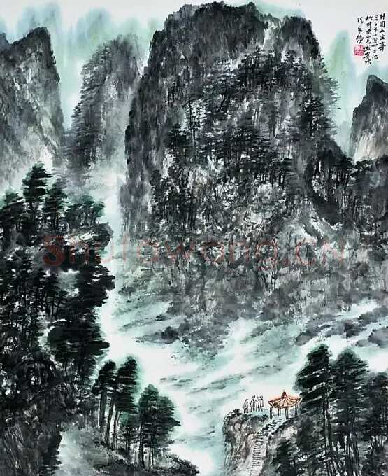 张风塘·井冈山主峰