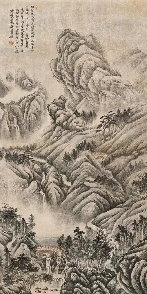 吴历·山水图