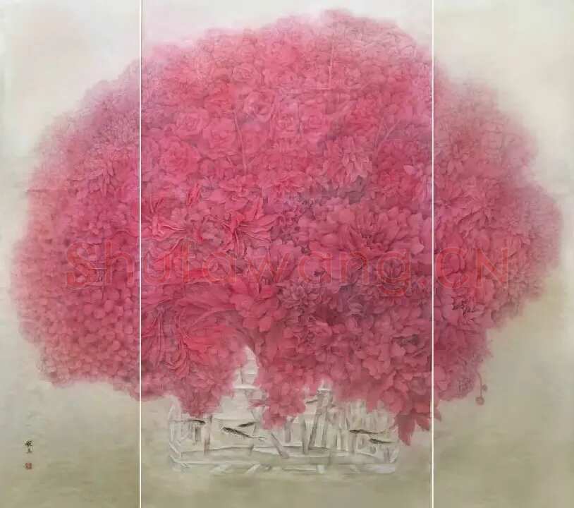 马婉玉·鱼、水、花