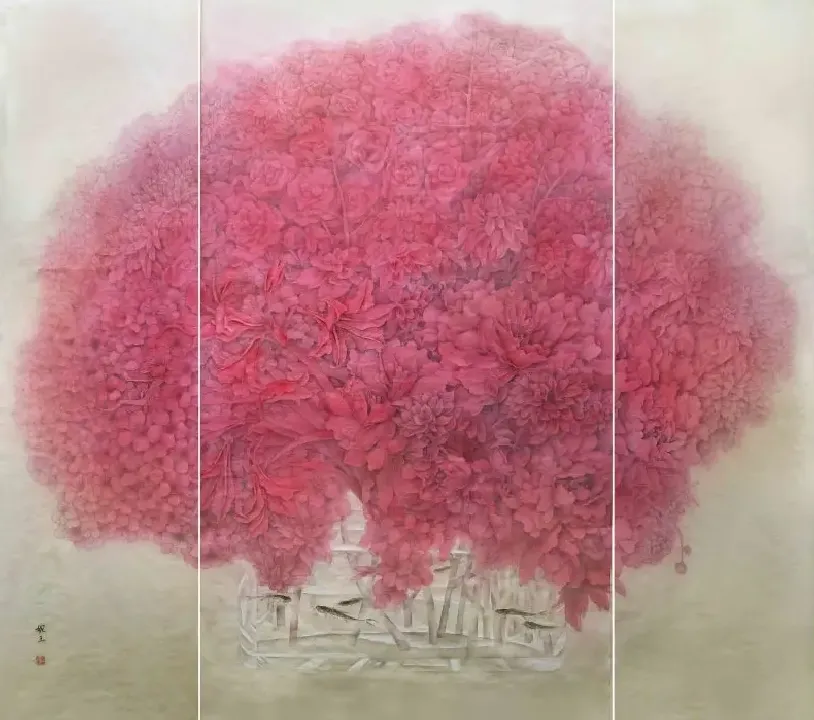 马婉玉·鱼、水、花