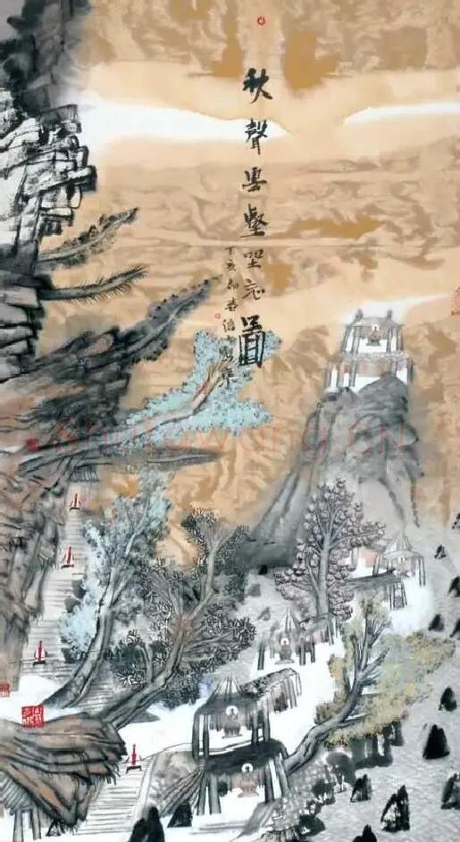 姚鸣京·秋声云壑
