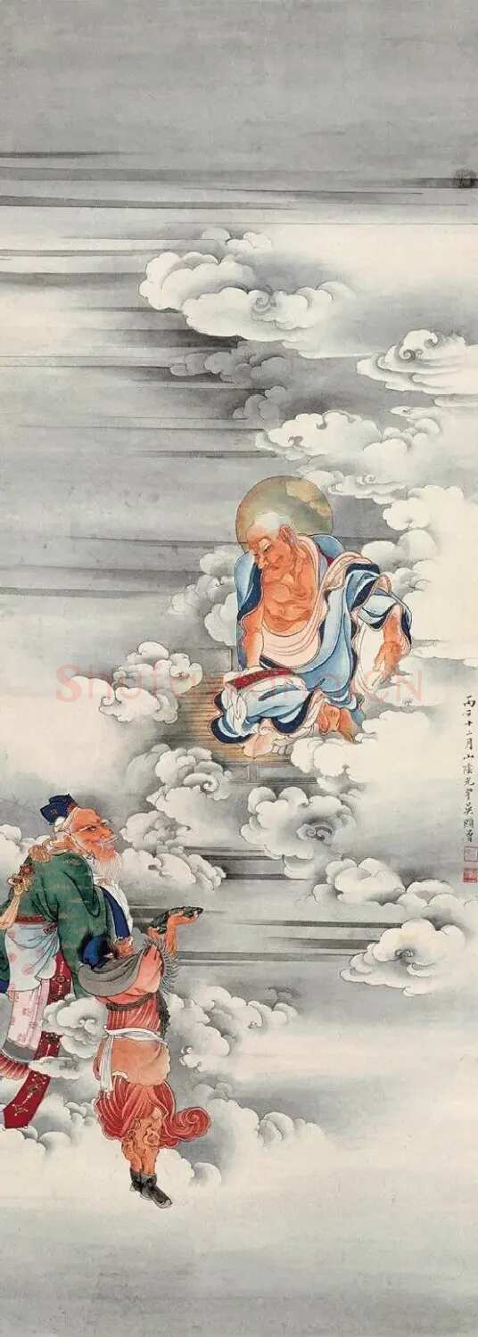 吴光宇·礼佛图