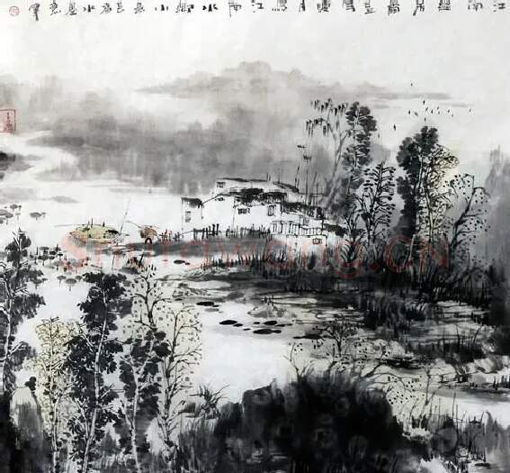 鉴长春·江南幽居图