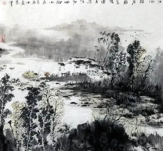 鉴长春·江南幽居图