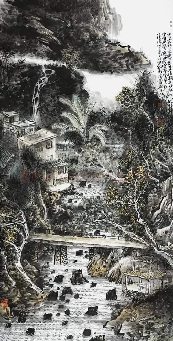 王金明·青山寂寂水悠悠