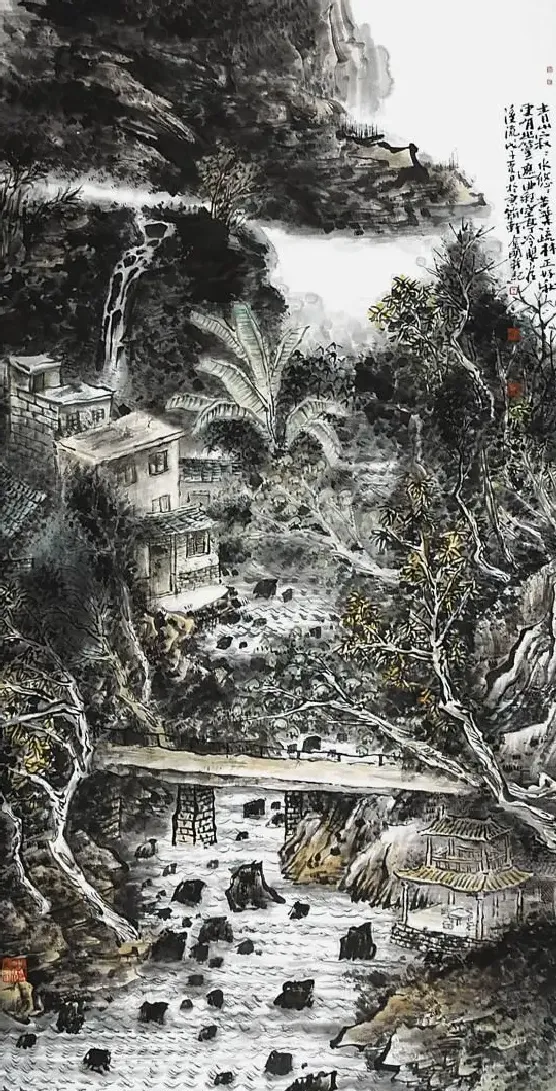 王金明·青山寂寂水悠悠