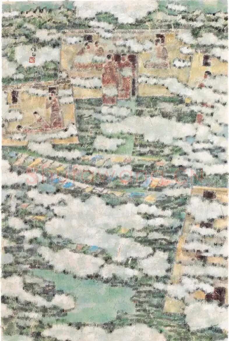 刘牧·五方吉祥