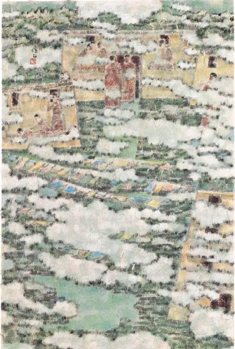 刘牧·五方吉祥