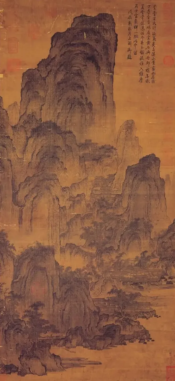 燕文贵·溪山楼观