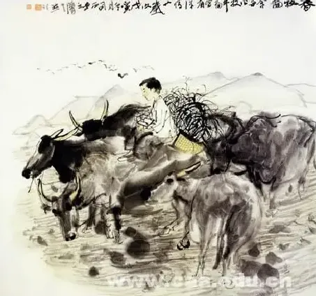 尉晓榕·《春牧图》