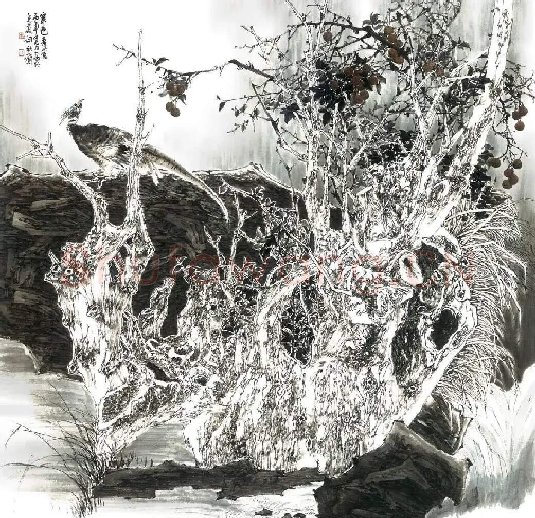 胡秋声·寒色青苍