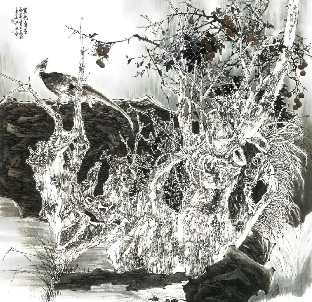 胡秋声·寒色青苍