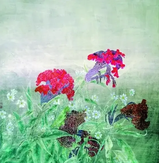 江宏伟·鸡冠花