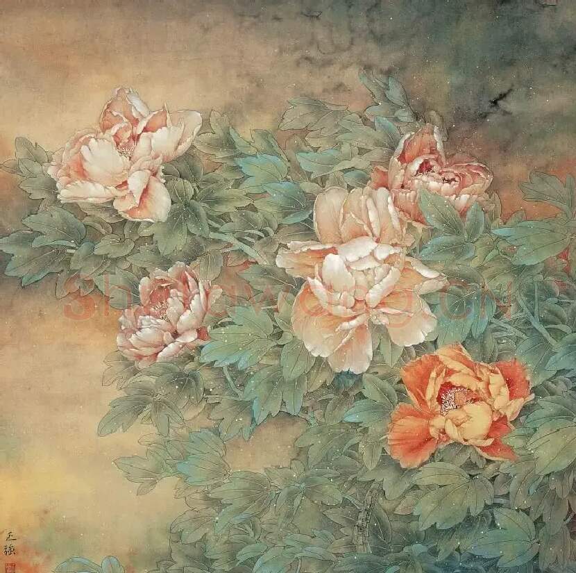 颜正强·工笔花鸟