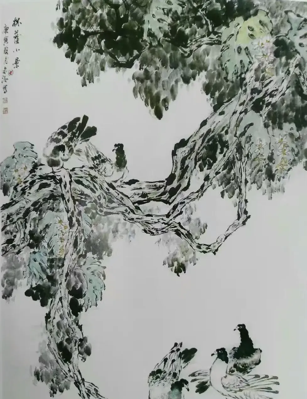 贺未泓·花鸟1