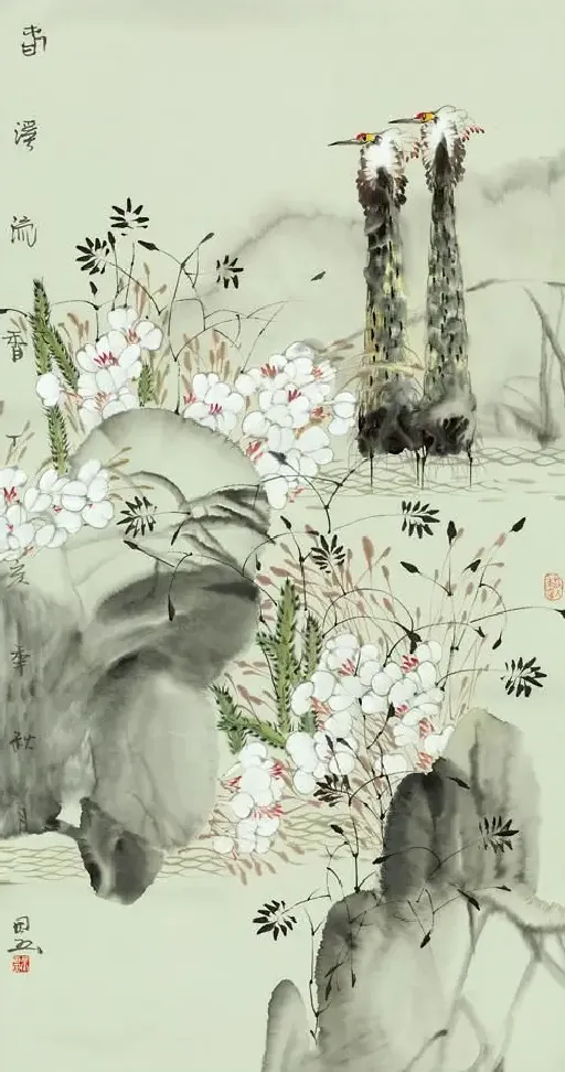 吴田玉·《春溪》