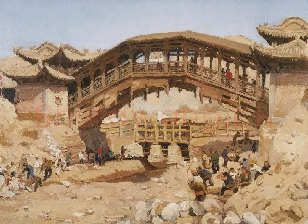 吕斯百·兰州握桥