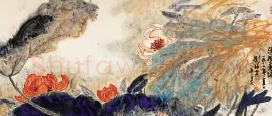 刘海粟·清风香海