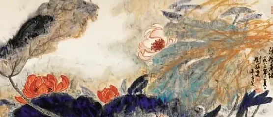 刘海粟·清风香海