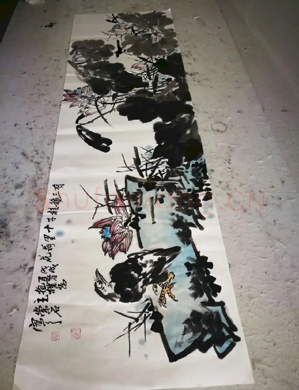 喻新松·荷花