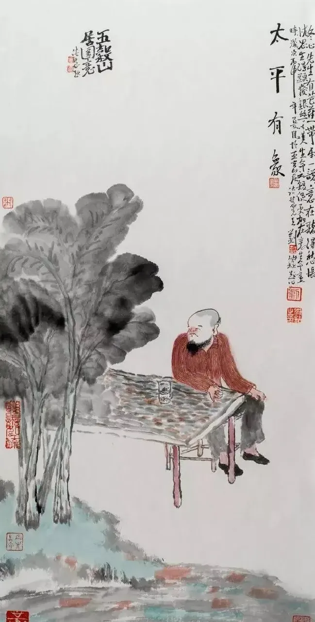 刘钻·芭蕉带雨