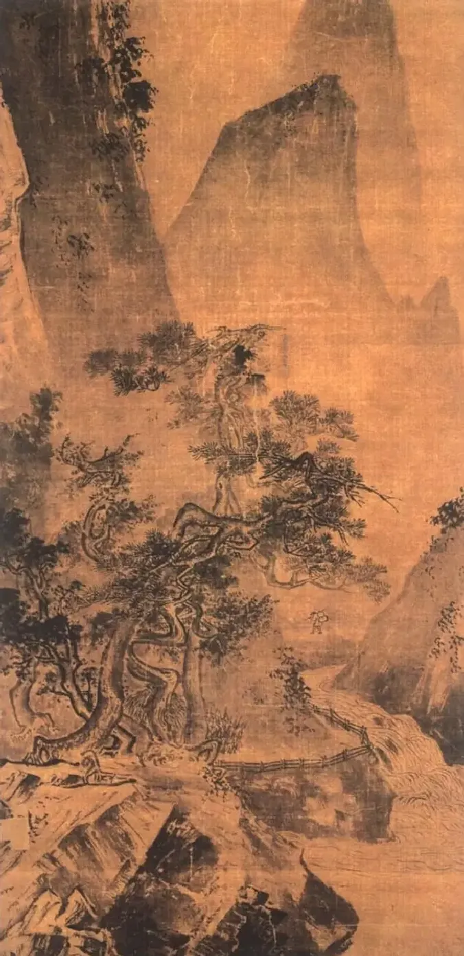 李唐·秋景山水