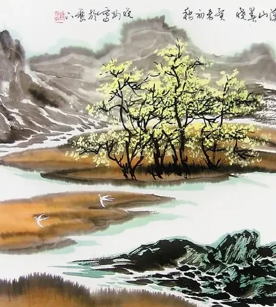 刘晓刚·溪水春晓