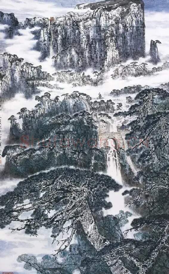 刘宝纯·山水作品