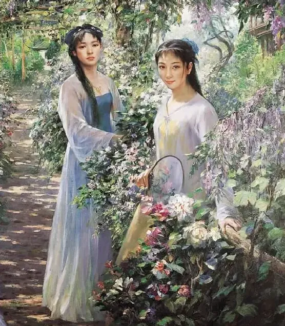 王庆裕·花径（局部）