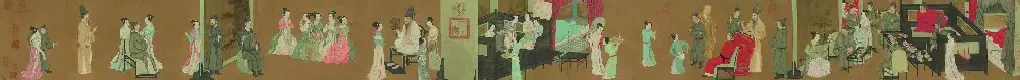 顾闳中·夜宴图