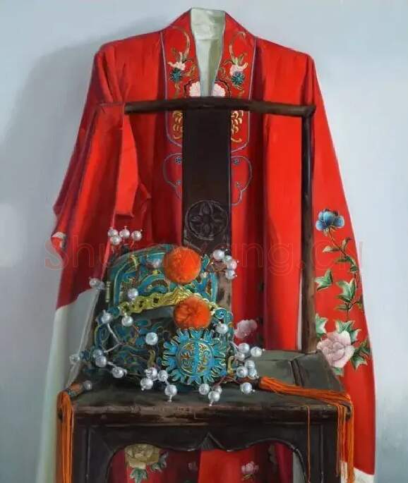 颜世林·静物-戏服