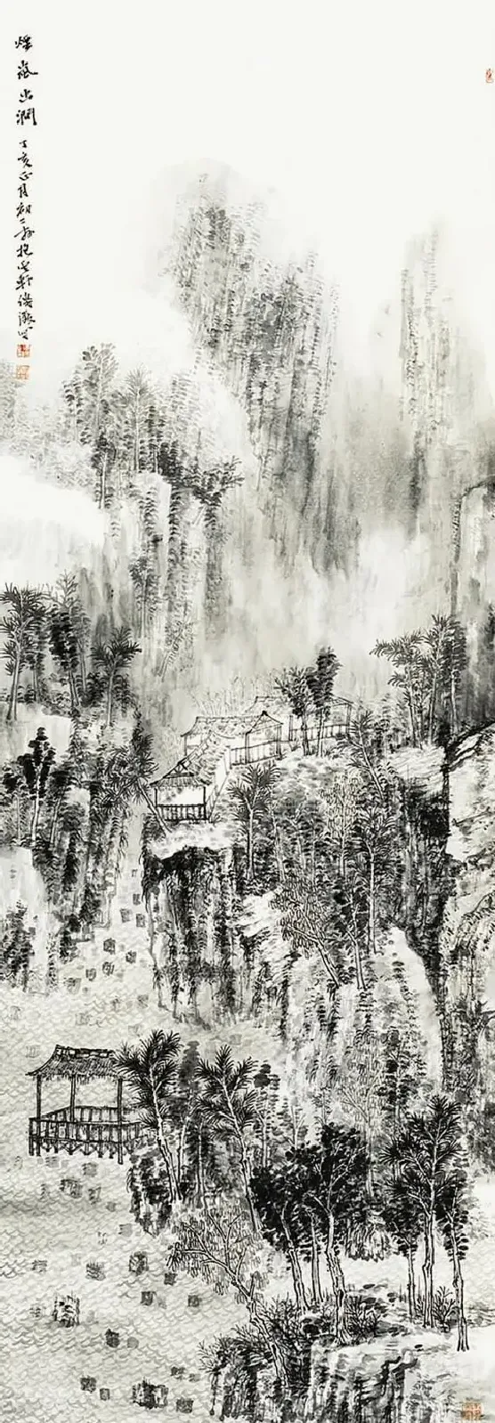 仇传澄·烟岚出涧
