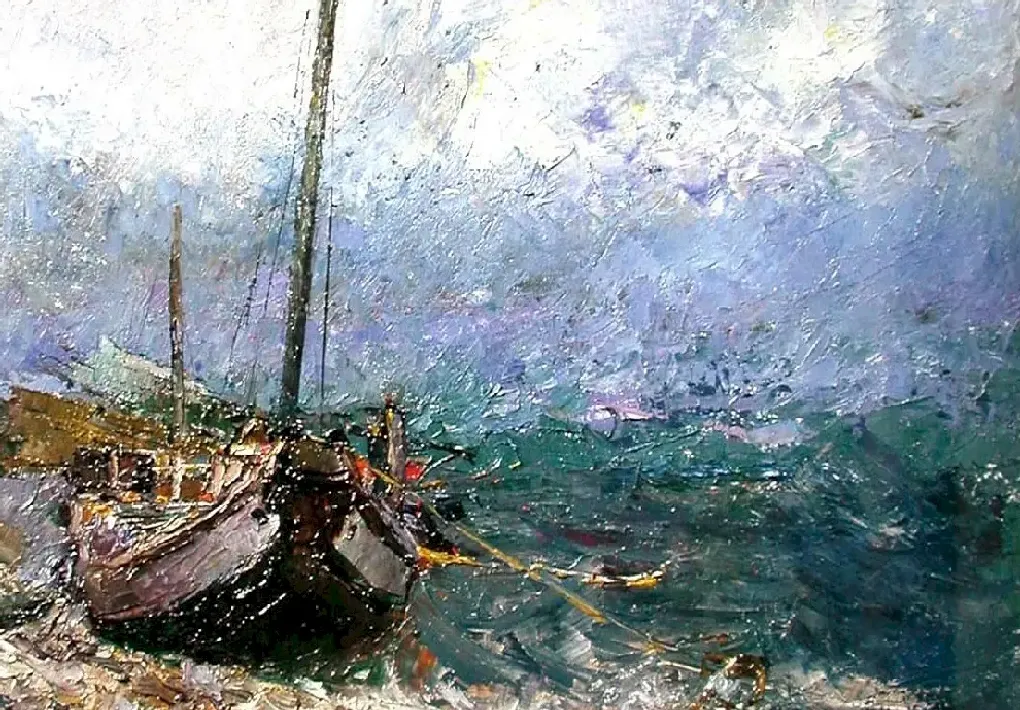黄来铎·海风