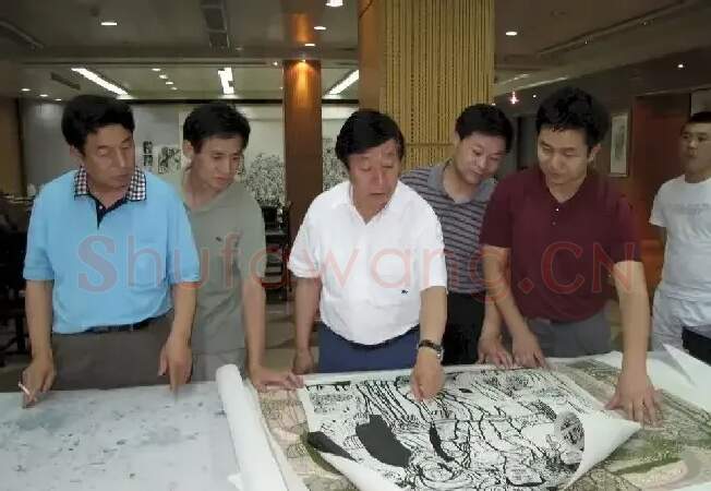 胡智林·刘大为、苗再新老师指点创作