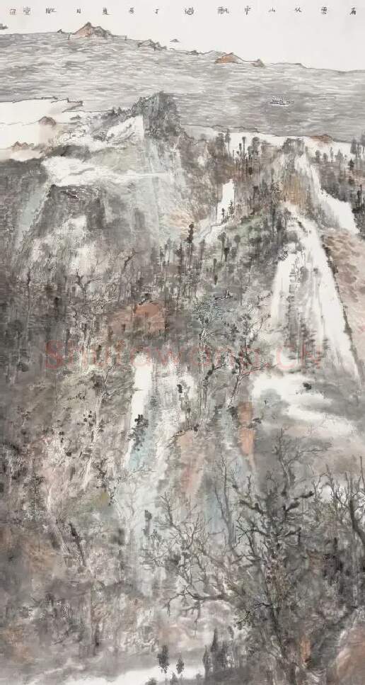 赵胜堂·有云从山中飘过