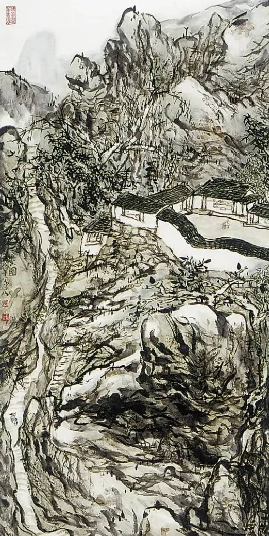 陈全胜·山居图