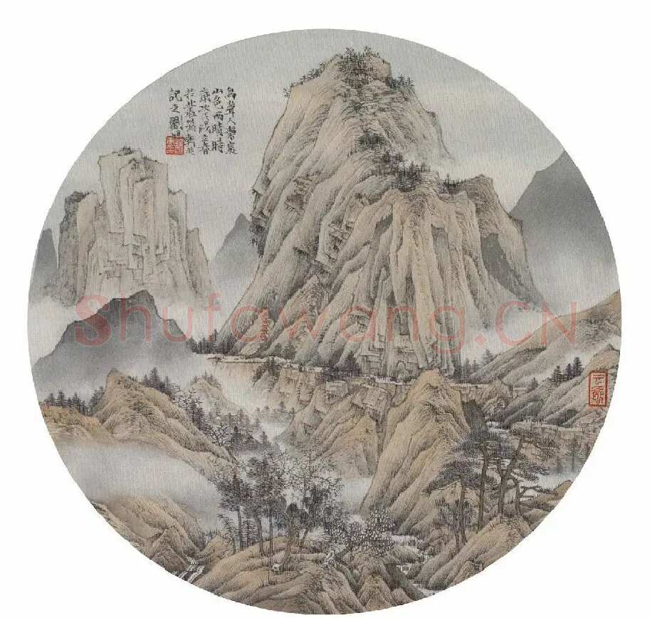 刘旭·圆扇系列之十四